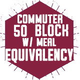 Commuter 50 Block with Meal Equivalency